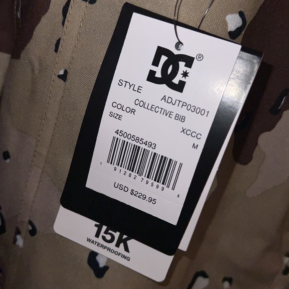 DC Collective Snowboarding Bib - Picture 6 of 7